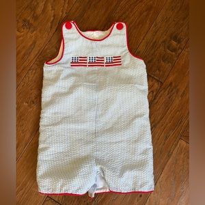 Stitchy Fish Boys 2T Patriotic Jon Jon